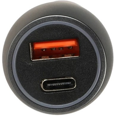 شارژر فندکی PD و فست دو پورت Power Soul مدل SP-001 - مشکی DST